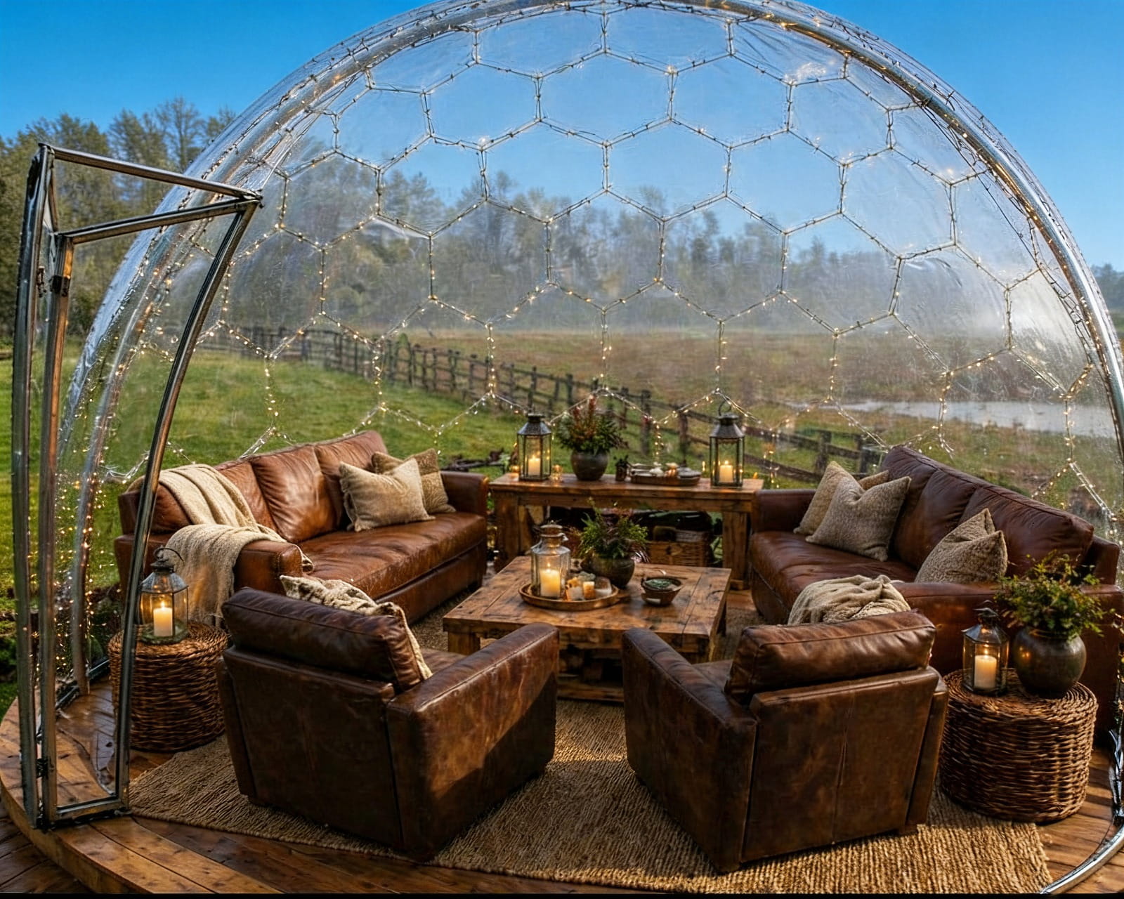 Fireside Setting