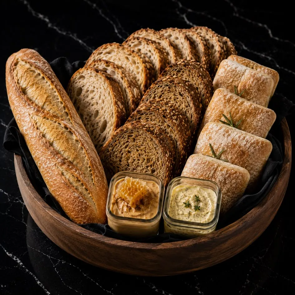 Warm Breads & Estate Butters